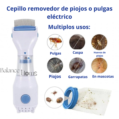 Cepillo removedor de piojos o pulgas eléctrico - Flearremover